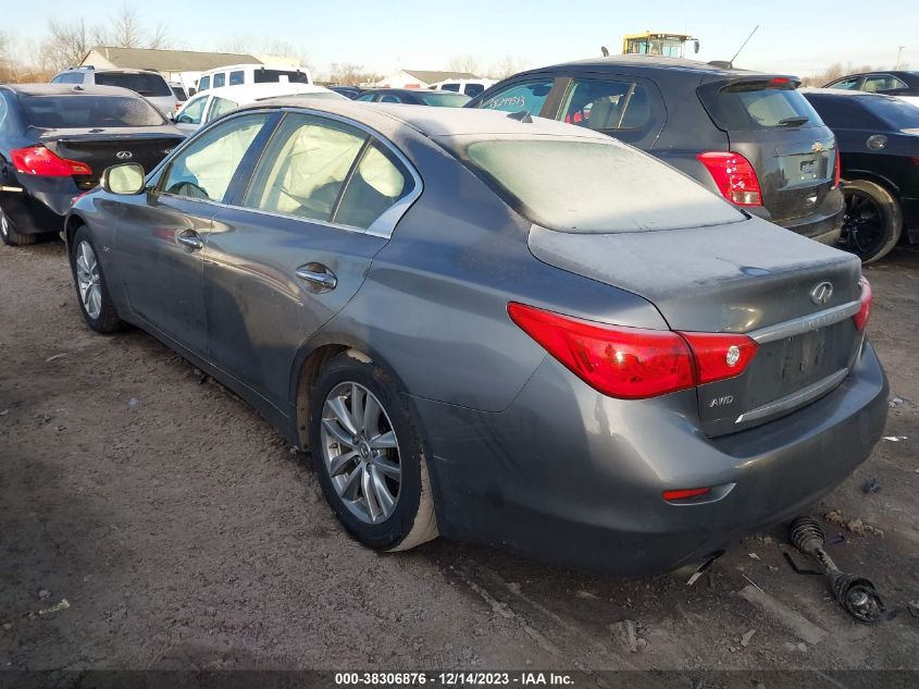2017 INFINITI Q50 3.0T PREMIUM - JN1EV7AR1HM835951