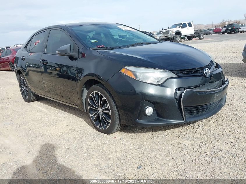 2016 TOYOTA COROLLA S PLUS - 2T1BURHEXGC534995