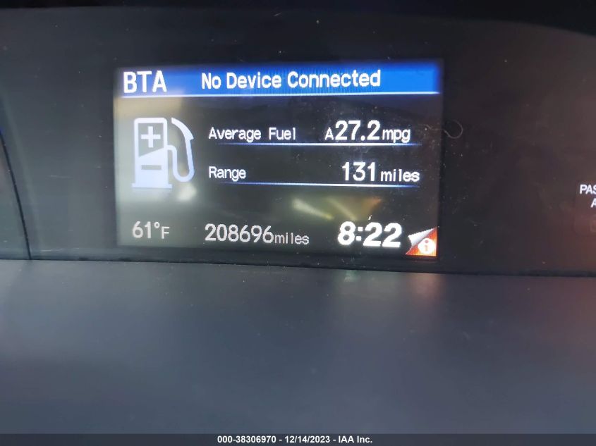 2013 HONDA CIVIC EX - 19XFB2F85DE287023