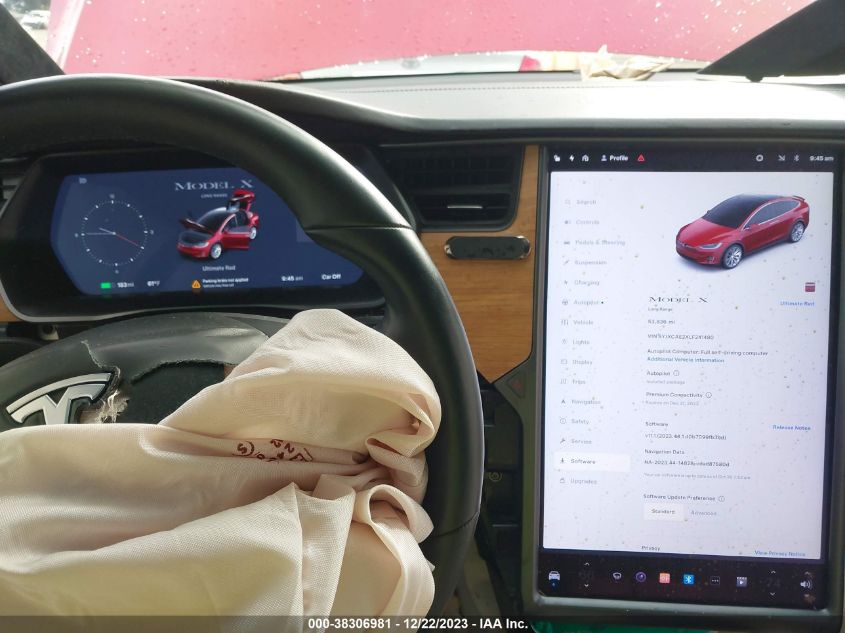2020 TESLA MODEL X LONG RANGE DUAL MOTOR ALL-WHEEL DRIVE/LONG RANGE PLUS DUAL MOTOR ALL-WHEEL DRIVE - 5YJXCAE2XLF241480