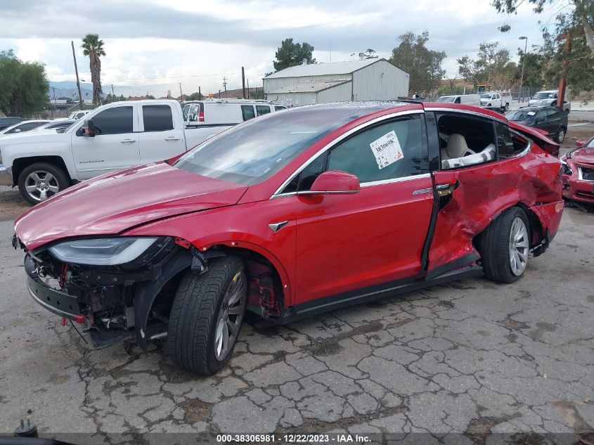 2020 TESLA MODEL X LONG RANGE DUAL MOTOR ALL-WHEEL DRIVE/LONG RANGE PLUS DUAL MOTOR ALL-WHEEL DRIVE - 5YJXCAE2XLF241480