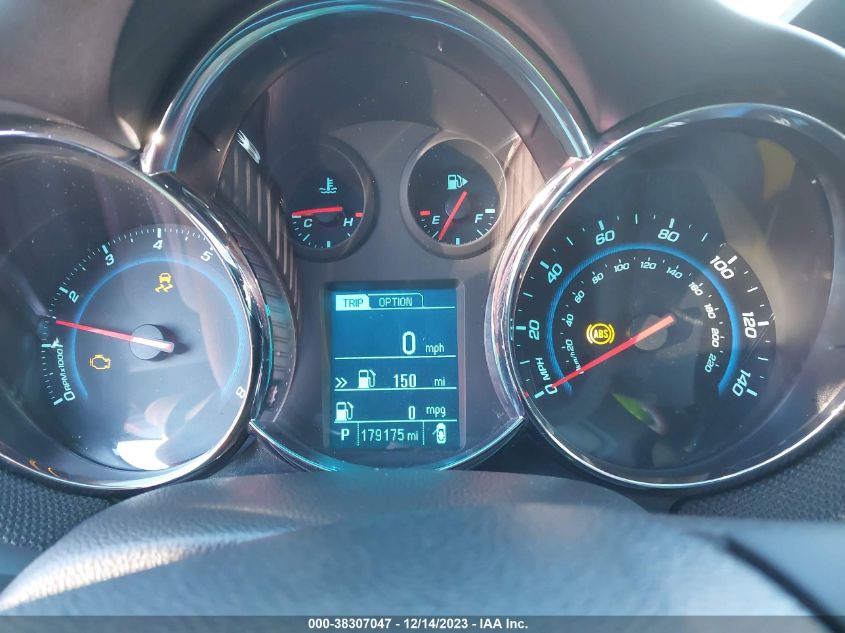 2014 CHEVROLET CRUZE 1LT AUTO - 1G1PC5SB8E7458619