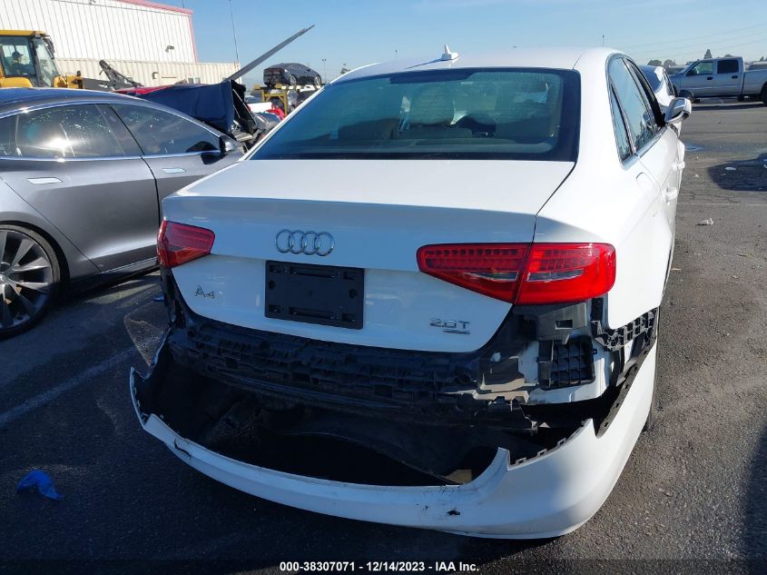 2013 AUDI A4 2.0T PREMIUM - WAUBFAFL4DN020370