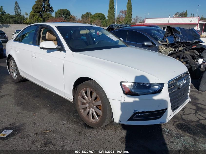 2013 AUDI A4 2.0T PREMIUM - WAUBFAFL4DN020370