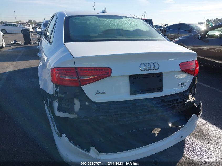 2013 AUDI A4 2.0T PREMIUM - WAUBFAFL4DN020370