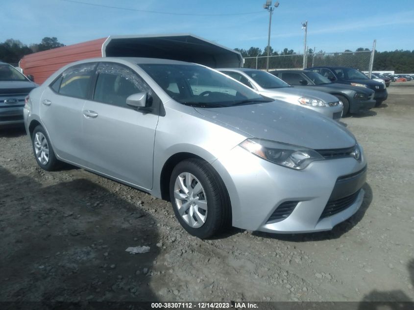 2016 TOYOTA COROLLA LE - 5YFBURHE8GP523770