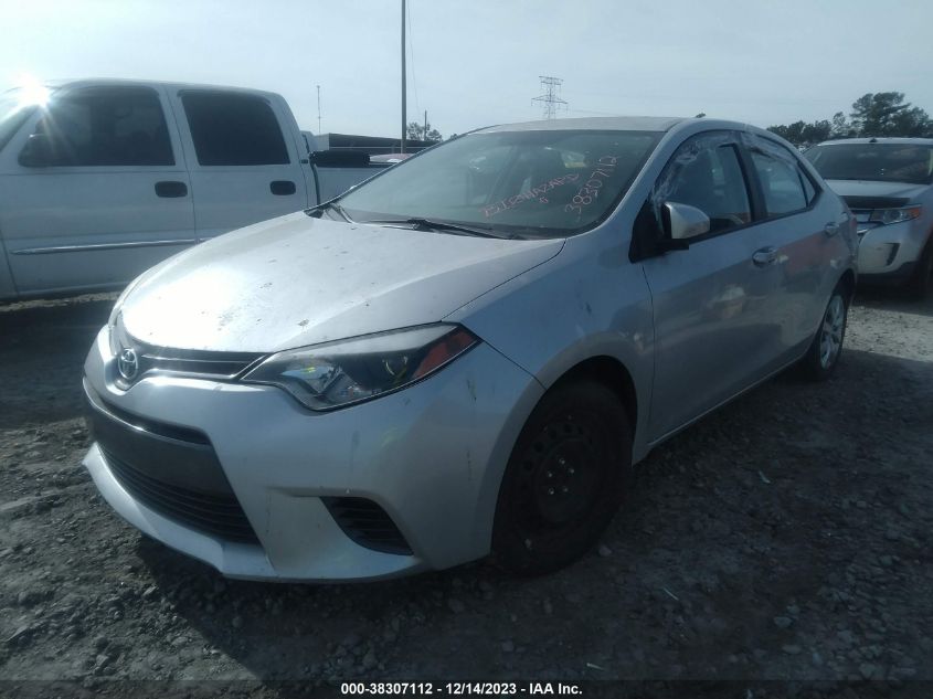 2016 TOYOTA COROLLA LE - 5YFBURHE8GP523770