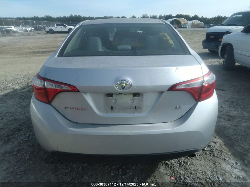2016 TOYOTA COROLLA LE - 5YFBURHE8GP523770