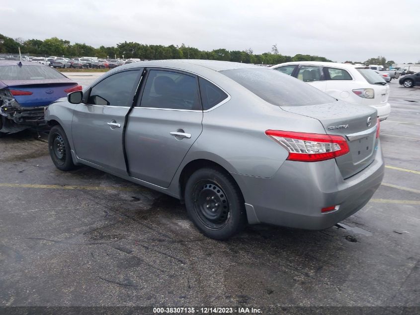2014 NISSAN SENTRA SV - 3N1AB7AP3EY270763