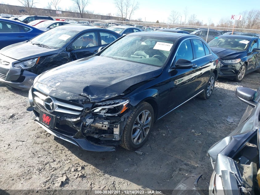 VIN 55SWF4KB7HU212095 2017 MERCEDES-BENZ C 300 4MATIC/LUXURY 4MATIC/SPORT 4MATIC