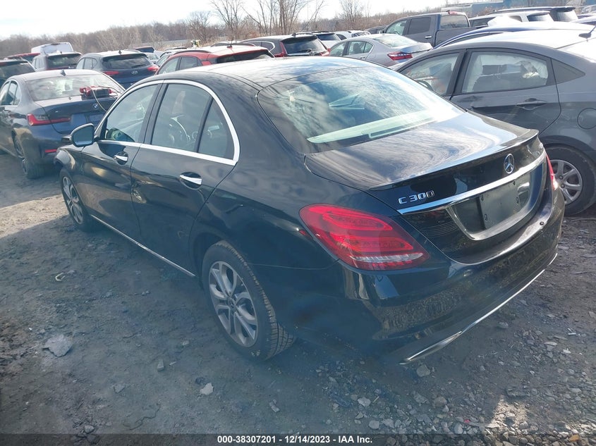 VIN 55SWF4KB7HU212095 2017 MERCEDES-BENZ C 300 4MATIC/LUXURY 4MATIC/SPORT 4MATIC