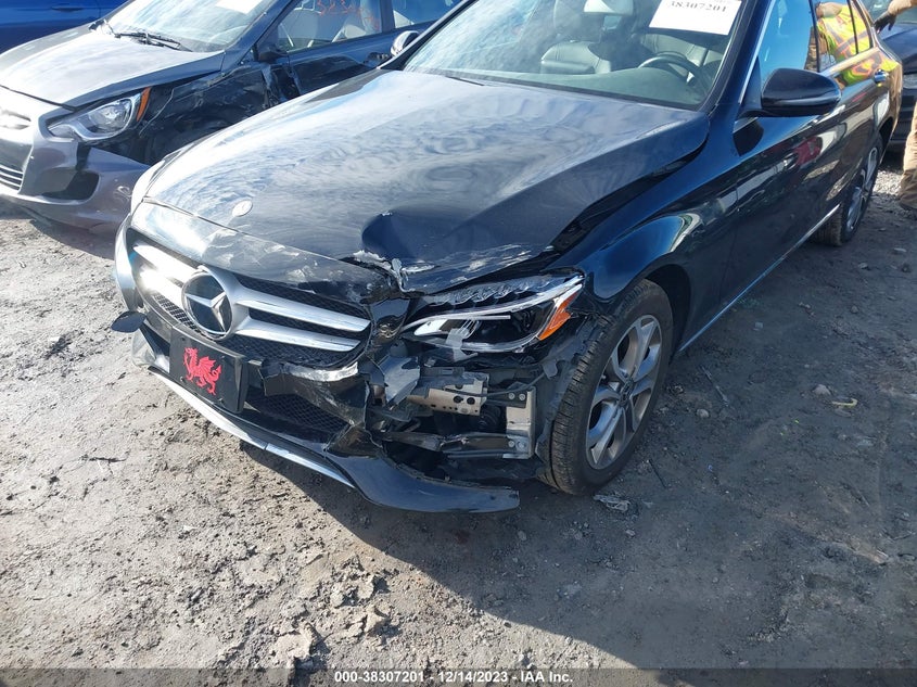 VIN 55SWF4KB7HU212095 2017 MERCEDES-BENZ C 300 4MATIC/LUXURY 4MATIC/SPORT 4MATIC