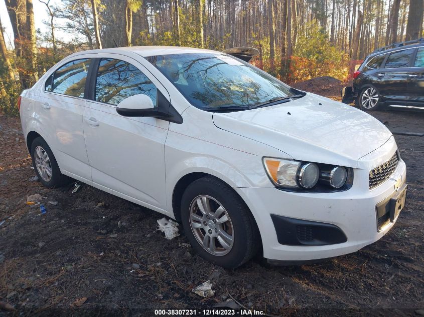 2013 CHEVROLET SONIC LT AUTO - 1G1JC5SH1D4200095