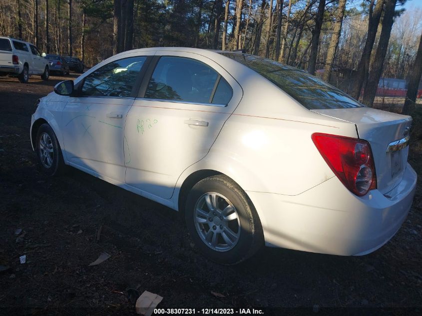 2013 CHEVROLET SONIC LT AUTO - 1G1JC5SH1D4200095