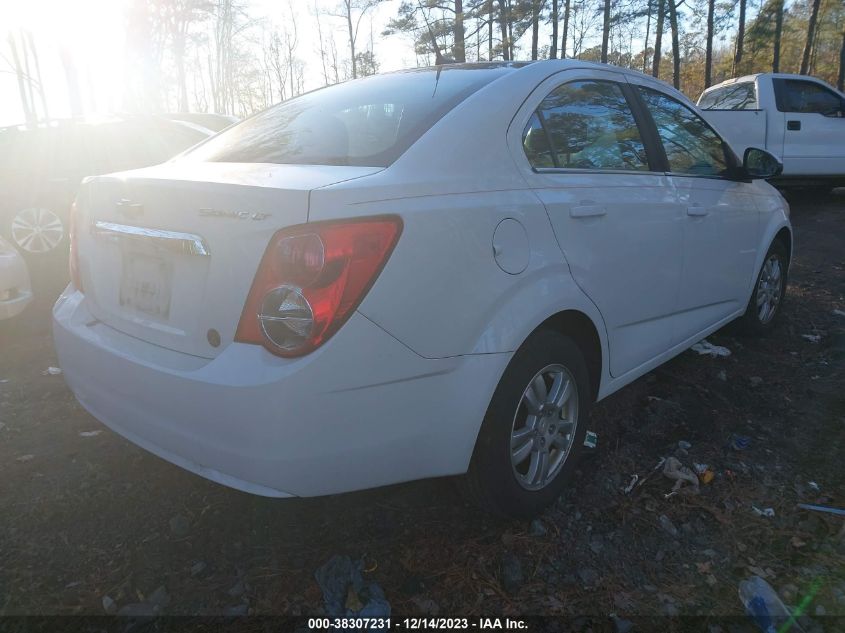 2013 CHEVROLET SONIC LT AUTO - 1G1JC5SH1D4200095