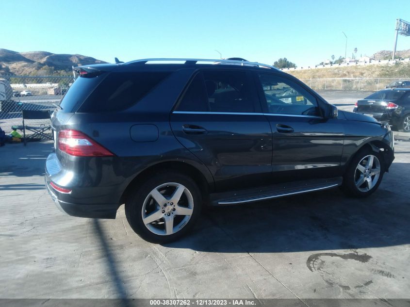 2015 MERCEDES-BENZ ML 350 4MATIC - 4JGDA5HB5FA507198
