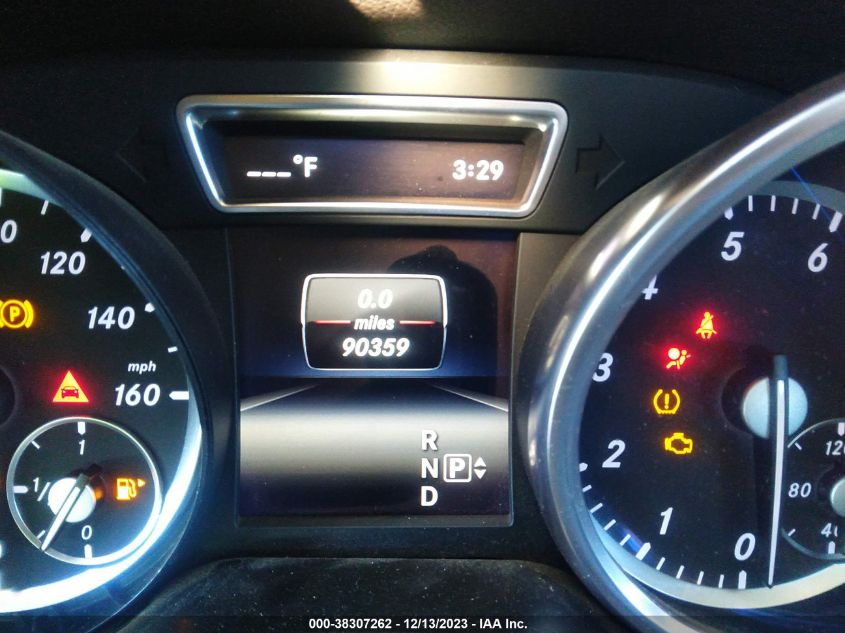 2015 MERCEDES-BENZ ML 350 4MATIC - 4JGDA5HB5FA507198