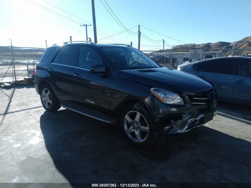 2015 MERCEDES-BENZ ML 350 4MATIC - 4JGDA5HB5FA507198