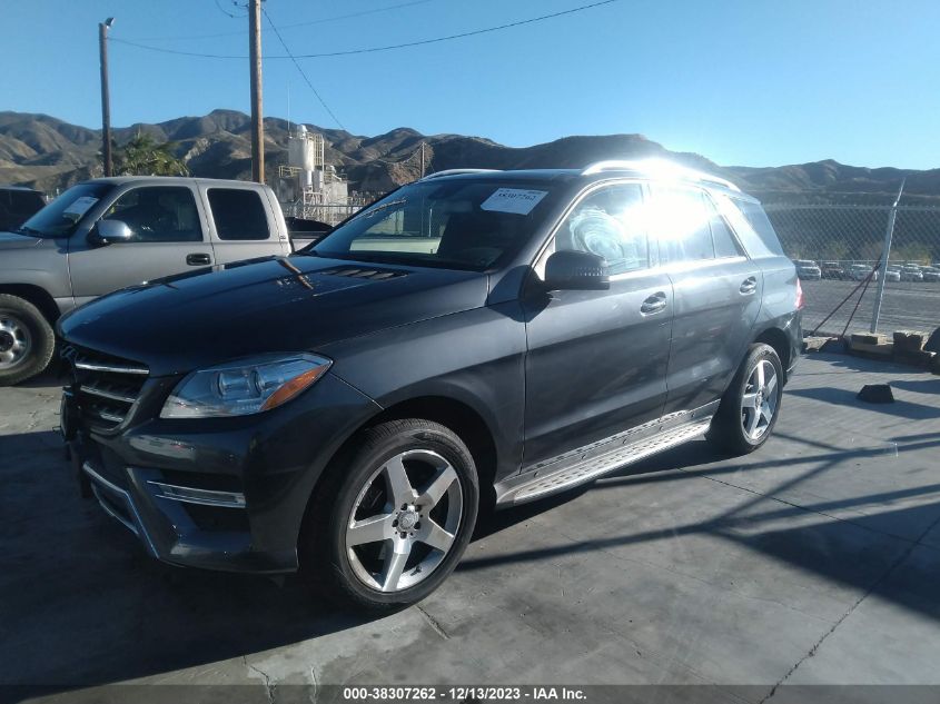 2015 MERCEDES-BENZ ML 350 4MATIC - 4JGDA5HB5FA507198