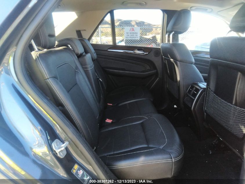 2015 MERCEDES-BENZ ML 350 4MATIC - 4JGDA5HB5FA507198