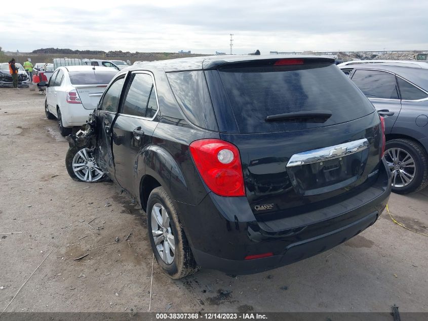 2013 CHEVROLET EQUINOX LS - 2GNALBEK1D6412210