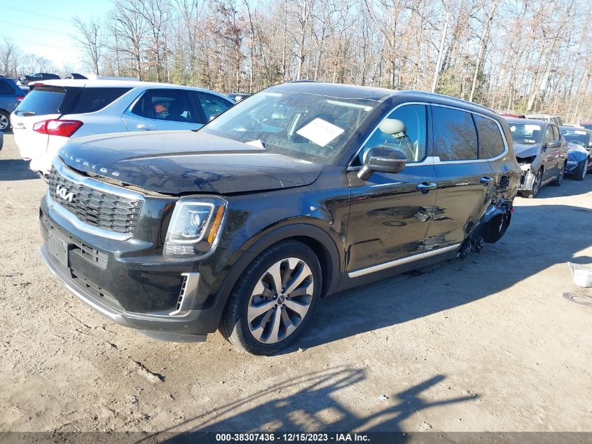 2022 KIA TELLURIDE S - 5XYP6DHC6NG205231