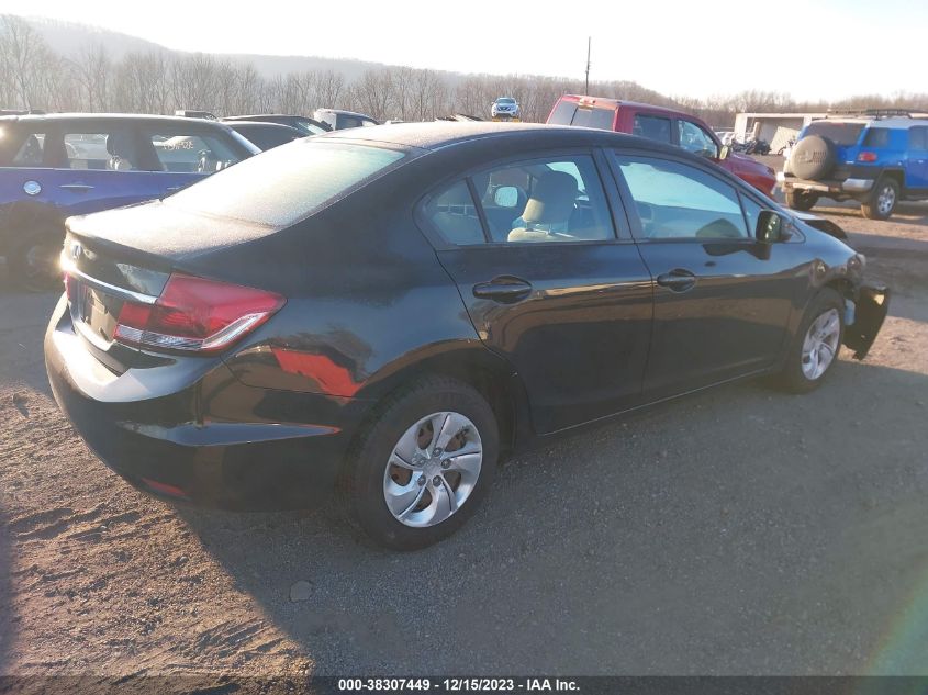 2013 HONDA CIVIC LX - 19XFB2F5XDE284625