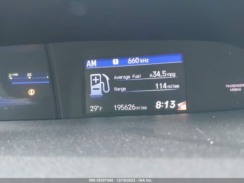 2013 HONDA CIVIC LX - 19XFB2F5XDE284625