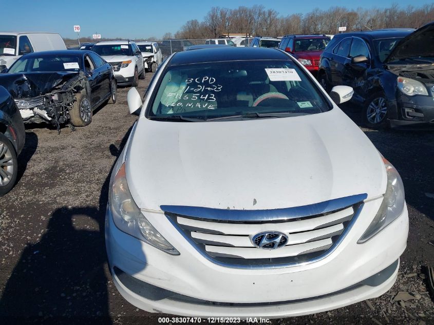 2014 HYUNDAI SONATA GLS - 5NPEB4AC6EH917860