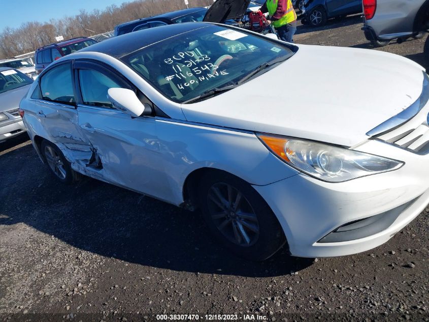 2014 HYUNDAI SONATA GLS - 5NPEB4AC6EH917860