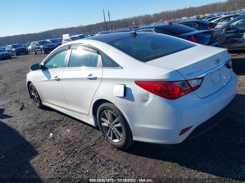 2014 HYUNDAI SONATA GLS - 5NPEB4AC6EH917860