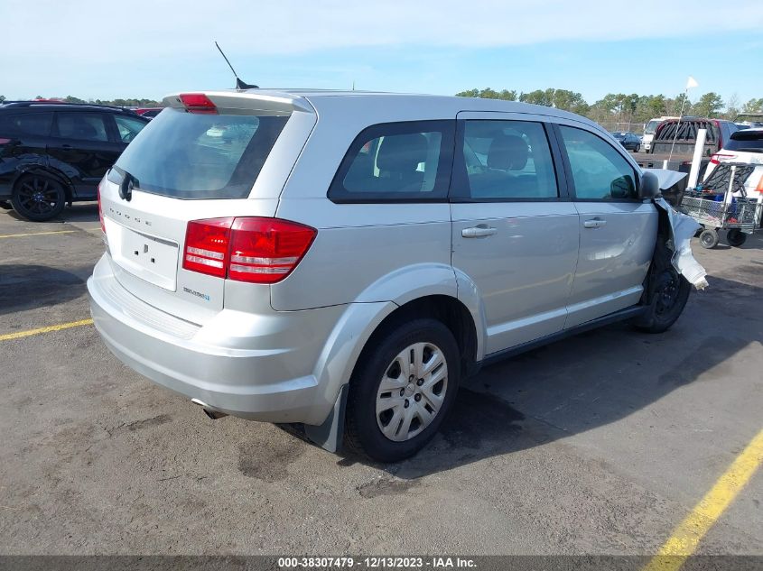 2014 DODGE JOURNEY SE - 3C4PDCAB2ET235451
