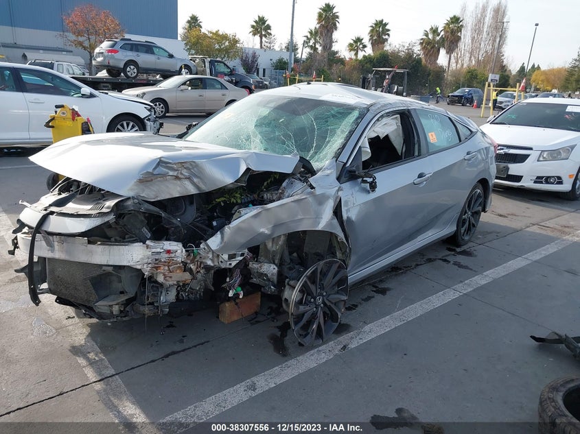 VIN 19XFC2F82KE214573 2019 HONDA CIVIC SPORT