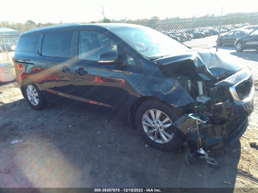 2016 KIA SEDONA LX - KNDMB5C14G6116371