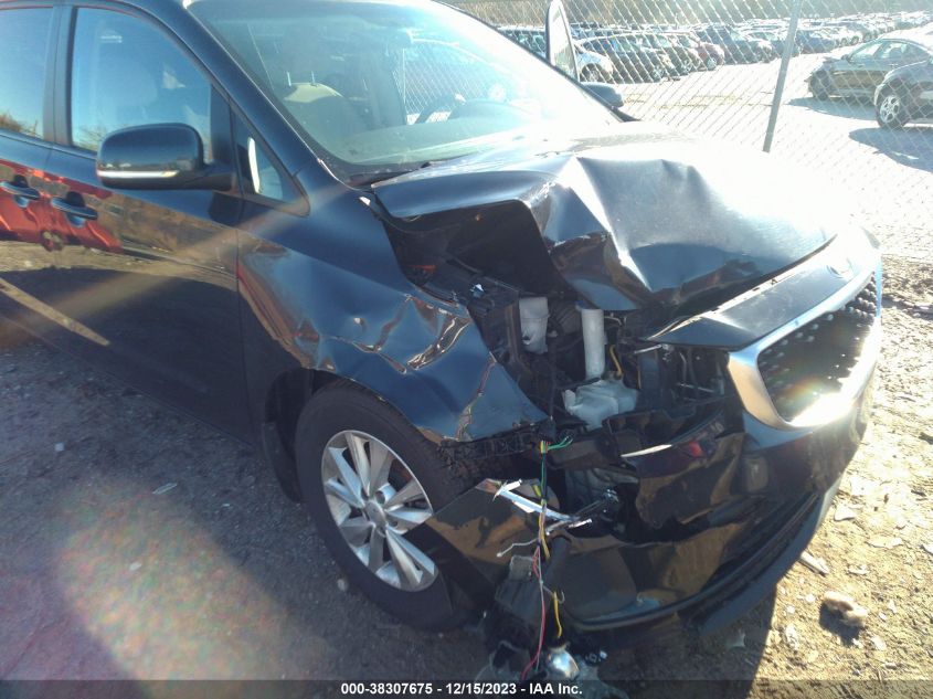 2016 KIA SEDONA LX - KNDMB5C14G6116371