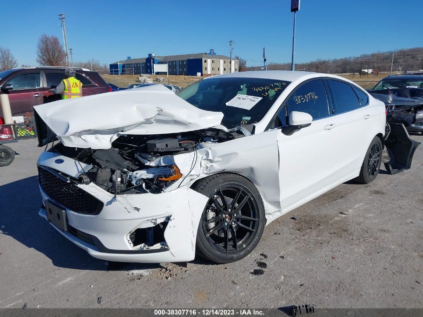 2019 FORD FUSION SE - 3FA6P0HD2KR283703