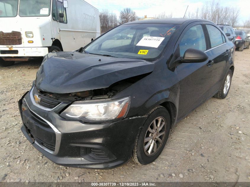 2017 CHEVROLET SONIC LT - 1G1JD5SG2H4119522