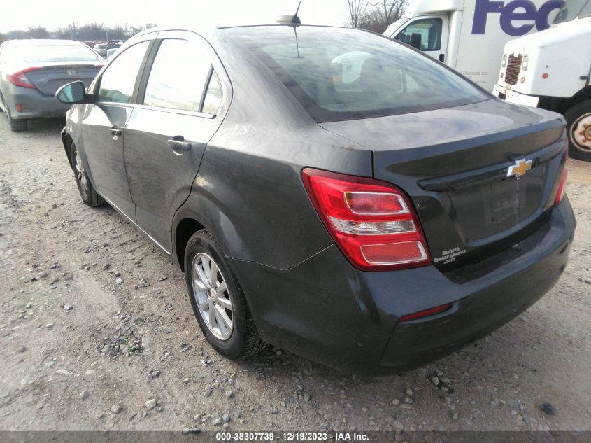 2017 CHEVROLET SONIC LT - 1G1JD5SG2H4119522