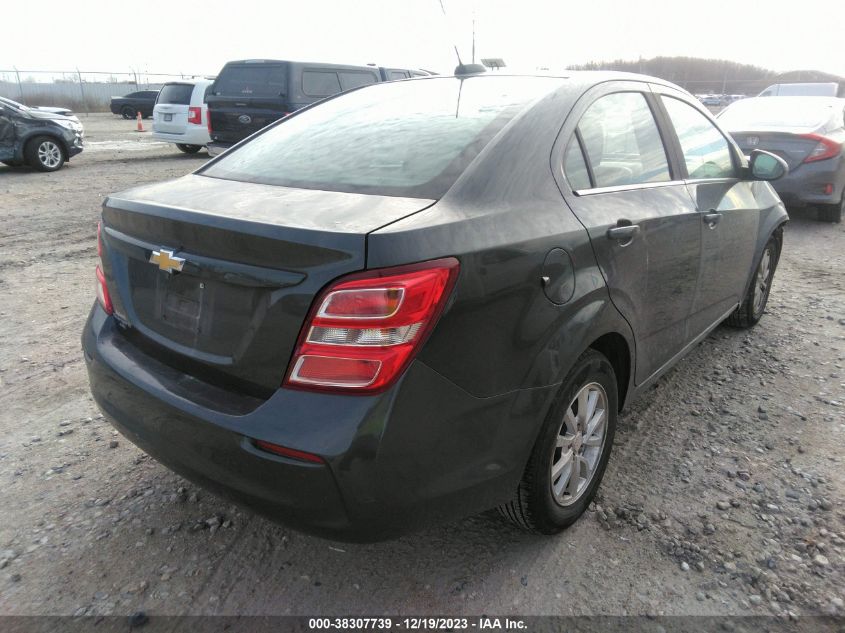 2017 CHEVROLET SONIC LT - 1G1JD5SG2H4119522