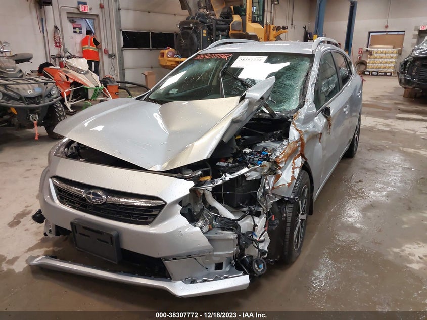 VIN 4S3GTAV67N3726596 2022 SUBARU IMPREZA PREMIUM