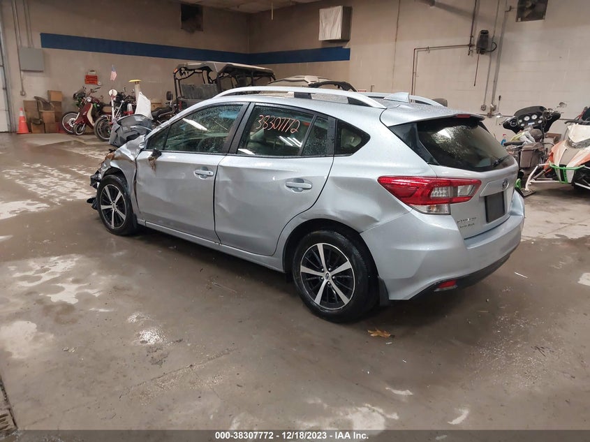 VIN 4S3GTAV67N3726596 2022 SUBARU IMPREZA PREMIUM