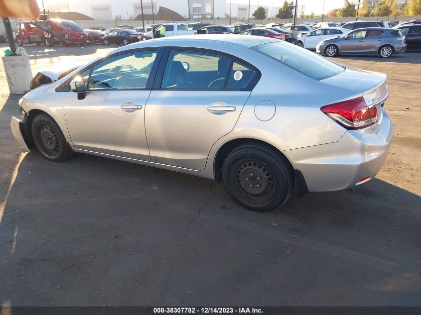2015 HONDA CIVIC LX - 19XFB2F57FE203714
