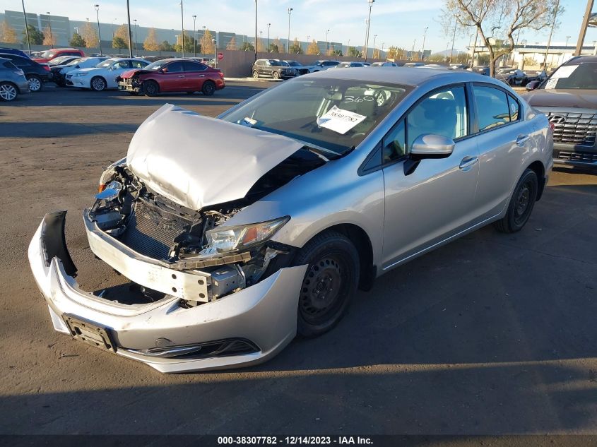 2015 HONDA CIVIC LX - 19XFB2F57FE203714
