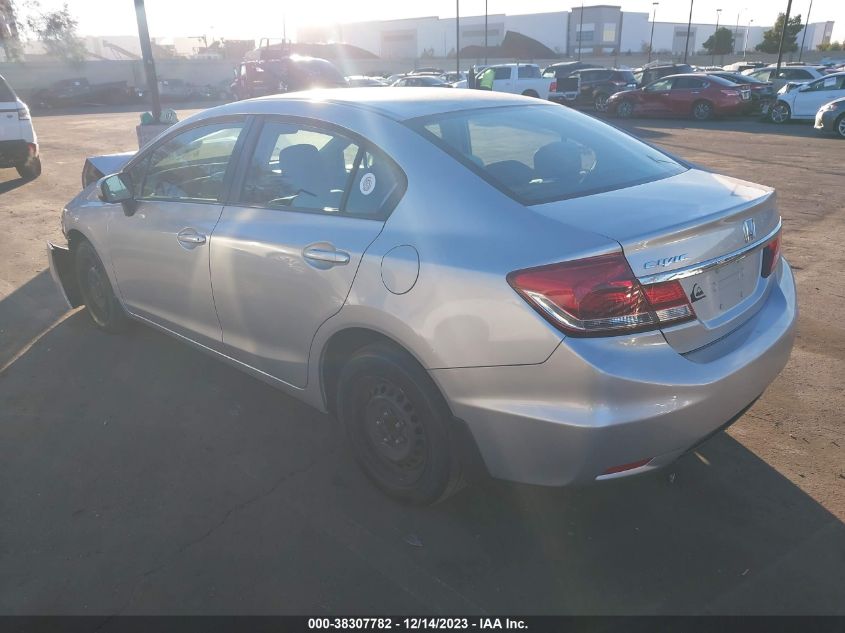 2015 HONDA CIVIC LX - 19XFB2F57FE203714