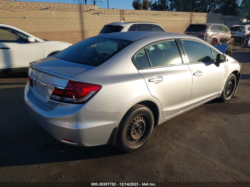 2015 HONDA CIVIC LX - 19XFB2F57FE203714