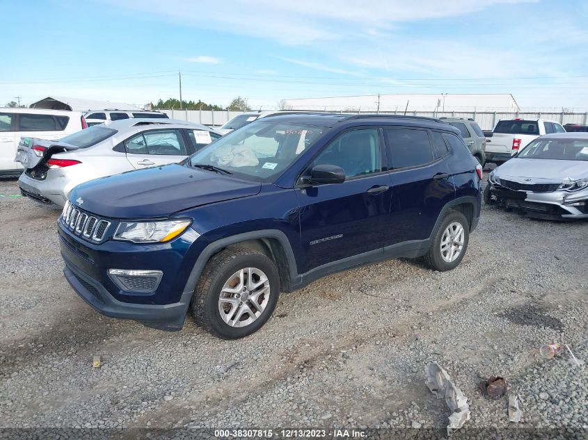 2018 JEEP COMPASS SPORT - 3C4NJCAB3JT136924