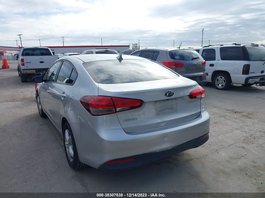 VIN 3KPFL4A72HE025294 2017 KIA FORTE LX
