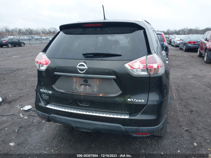 2016 NISSAN ROGUE S/SL/SV - KNMAT2MV4GP636998