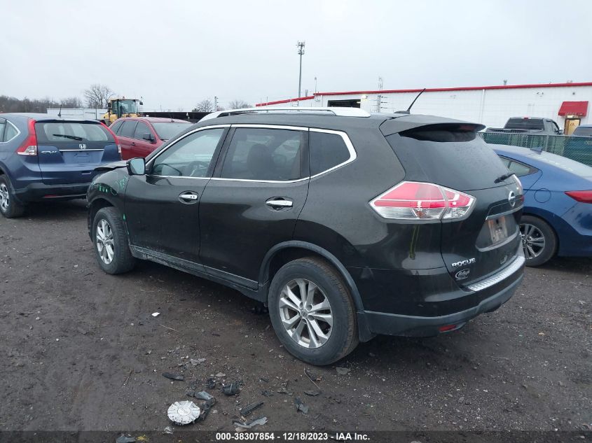 2016 NISSAN ROGUE S/SL/SV - KNMAT2MV4GP636998