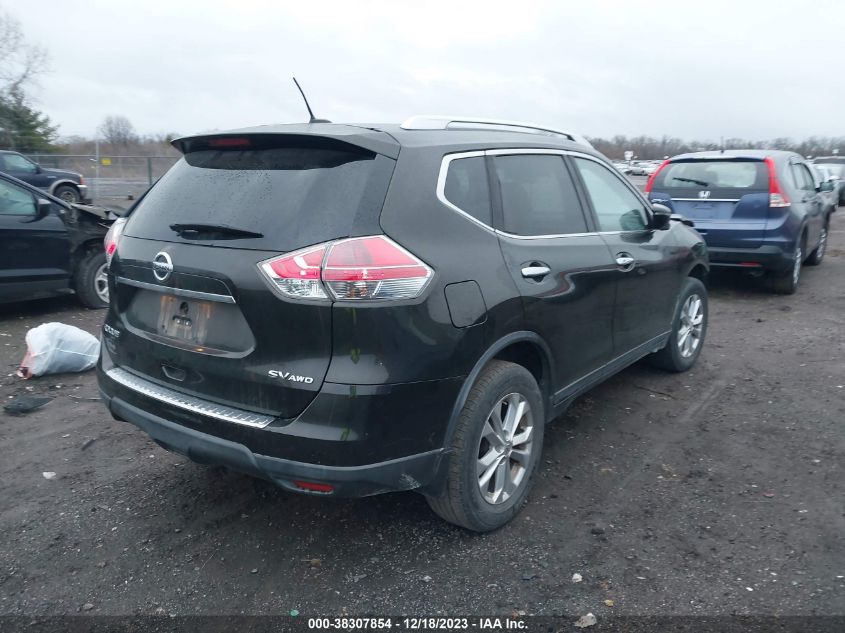2016 NISSAN ROGUE S/SL/SV - KNMAT2MV4GP636998